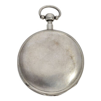 Swiss silver quarter repeating Breguet-type verge Circa 1820