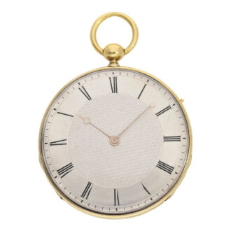 French 18K gold quarter repeating Lépine pocket watch Circa 1825