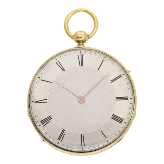 French 18K gold quarter repeating Lépine pocket watch Circa 1825 French 18K gold quarter repeating Lépine pocket watch Circa 1825