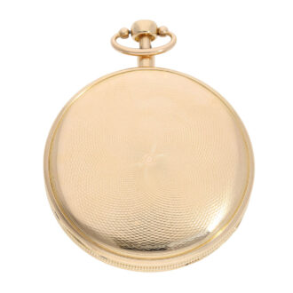 Swiss 18K gold repeating virgule Lépine watch Circa 1820