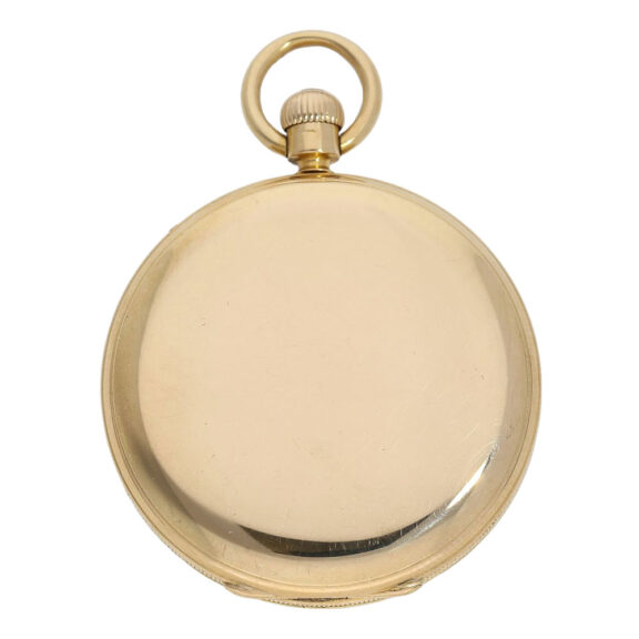 Small English 18K gold hunting cased duplex watch Circa 1854 Small English 18K gold hunting cased duplex watch Circa 1854