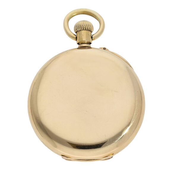 Very fine Swiss gold half-hunting cased lever watch Circa 1870 Very fine Swiss gold half-hunting cased lever watch Circa 1870