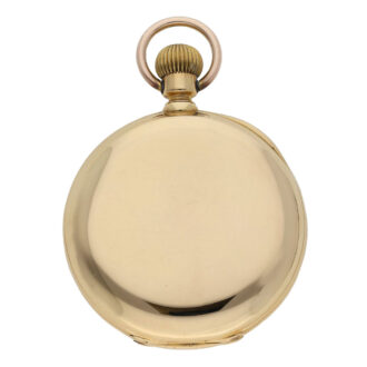 Very fine Swiss gold open faced ankerchonometer Circa 1875