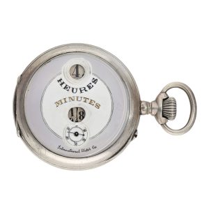 Very early Swiss silver lever Pallweber watch Circa 1886