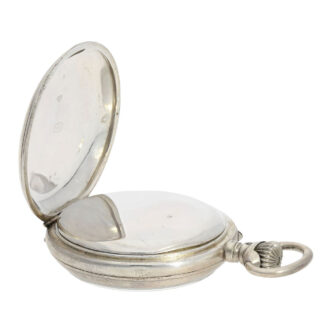 Very early Swiss silver lever Pallweber watch Circa 1886