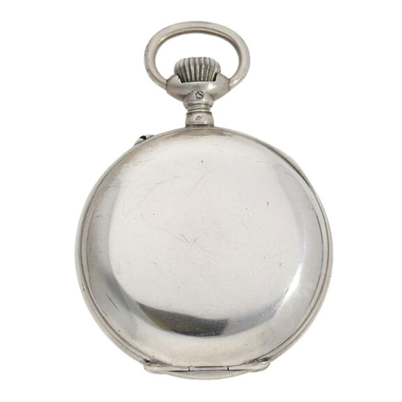 Very early Swiss silver lever Pallweber watch Circa 1886 Very early Swiss silver lever Pallweber watch Circa 1886