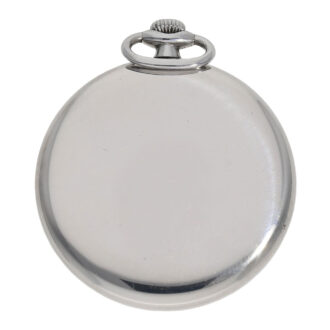 Very rare Swiss stainless steel open faced lever watch Circa 1930