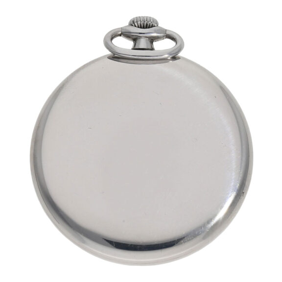 Very rare Swiss stainless steel open faced lever watch Circa 1930 Very rare Swiss stainless steel open faced lever watch Circa 1930