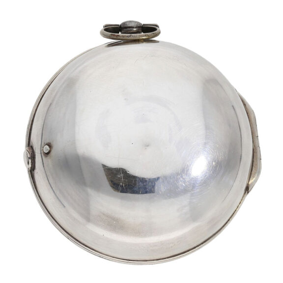 Early English silver mock pendulum verge watch Circa 1700 Early English silver mock pendulum verge watch Circa 1700