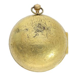 Very early French single handed verge oignon watch Circa 1690