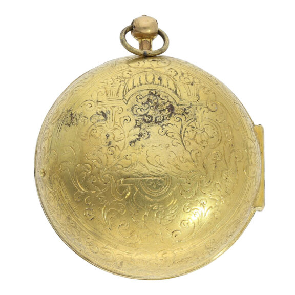 Very early French single handed verge oignon watch Circa 1690
