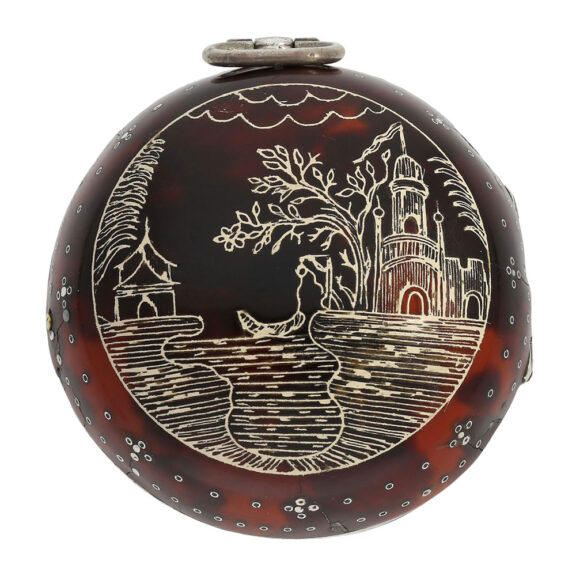 Early English silver pair cased verge oignon watch Circa 1700 Early English silver pair cased verge oignon watch Circa 1700