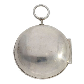 English silver and shagreen verge oignon watch Circa 1690