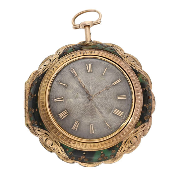 English rose gold triple cased repeating duplex Circa 1800