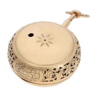 English rose gold triple cased repeating duplex Circa 1800