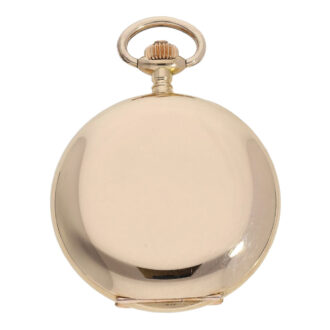 Large German 14K rose gold precision watch Circa 1920