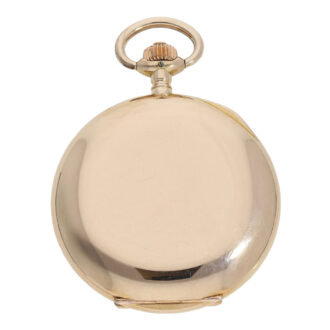 Large German 14K rose gold precision watch Circa 1920