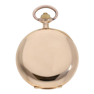 German rose gold hunting cased lever watch Circa 1920 German rose gold hunting cased lever watch Circa 1920