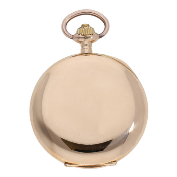 German rose gold hunting cased lever watch Circa 1920 German rose gold hunting cased lever watch Circa 1920