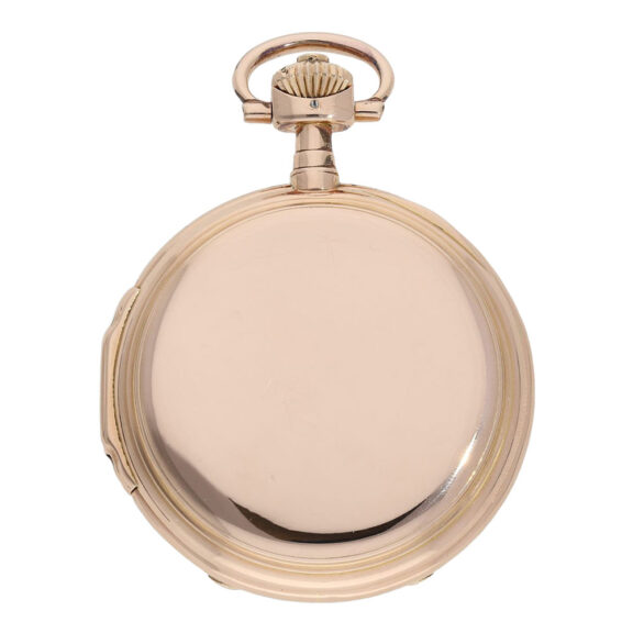 Large German 14K carat rose gold lever watch Circa 1902 Large German 14K carat rose gold lever watch Circa 1902