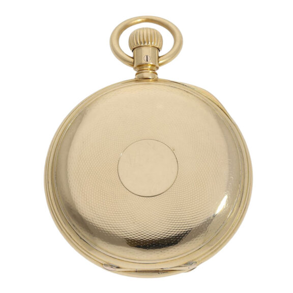 Early German gold half-hunting cased lever watch Circa 1890 Early German gold half-hunting cased lever watch Circa 1890