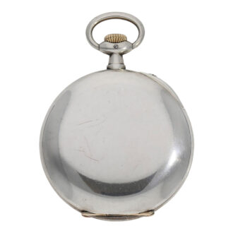 Very large German silver open faced lever pocket watch Circa 1911 Very large German silver open faced lever pocket watch Circa 1911