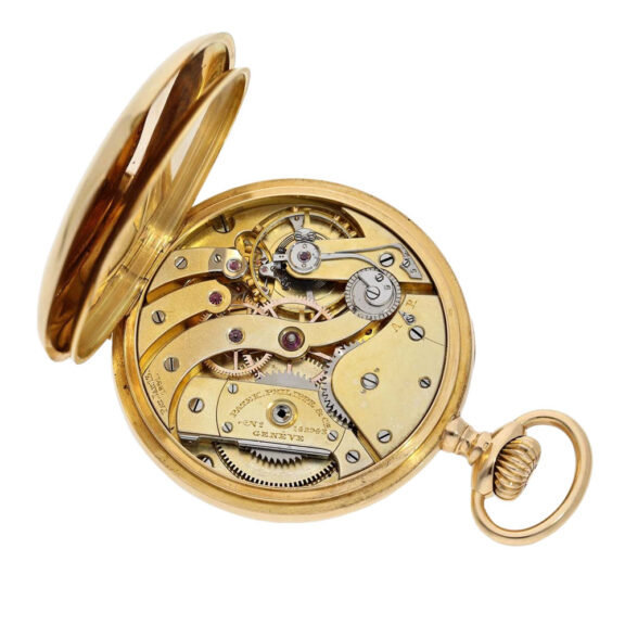 Swiss 18K gold open faced ankerchronometer Circa 1908 Swiss 18K gold open faced ankerchronometer Circa 1908