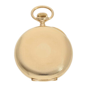 Swiss 18K gold open faced ankerchronometer Circa 1908