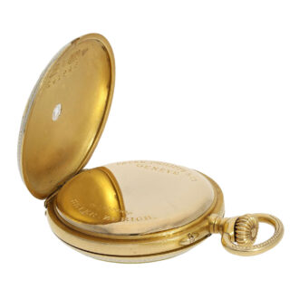 Very fine Swiss 18K gold Belle Epoque lever watch Circa 1910 Very fine Swiss 18K gold Belle Epoque lever watch Circa 1910