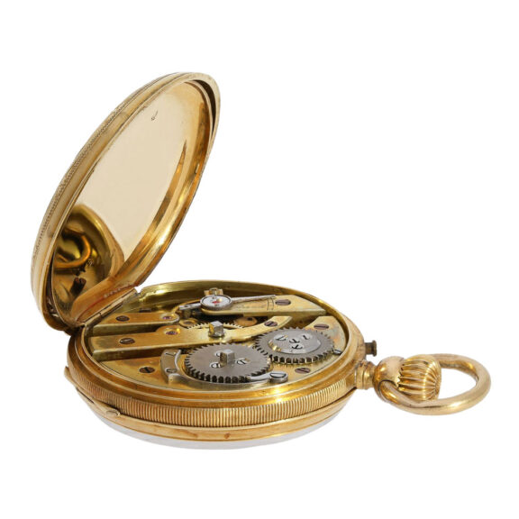 Rare Swiss cylinder watch made for the Arabic market Circa 1870 Rare Swiss cylinder watch made for the Arabic market Circa 1870