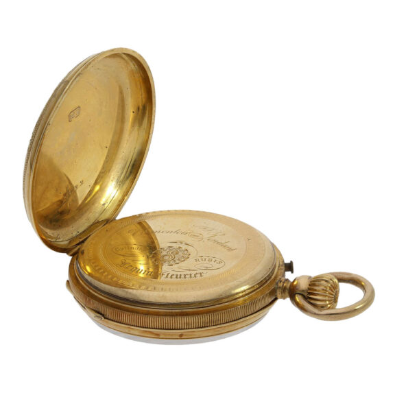 Rare Swiss cylinder watch made for the Arabic market Circa 1870 Rare Swiss cylinder watch made for the Arabic market Circa 1870
