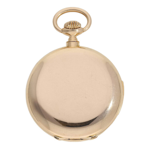 Swiss/French 18K rose gold quarter repeating lever Circa 1896 Swiss/French 18K rose gold quarter repeating lever Circa 1896