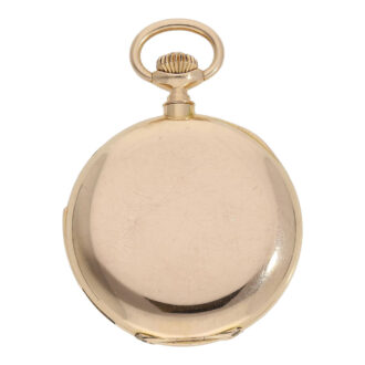 Swiss/French 18K rose gold quarter repeating lever Circa 1896