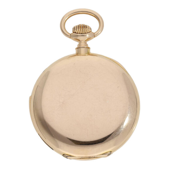 Swiss/French 18K rose gold quarter repeating lever Circa 1896 Swiss/French 18K rose gold quarter repeating lever Circa 1896