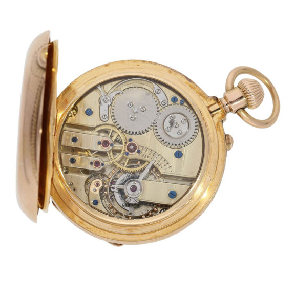 Early Swiss rose gold complicated lever watch Circa 1875 Early Swiss rose gold complicated lever watch Circa 1875