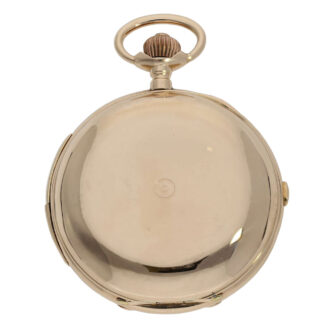 Swiss rose gold lever made for the Russian market Circa 1900