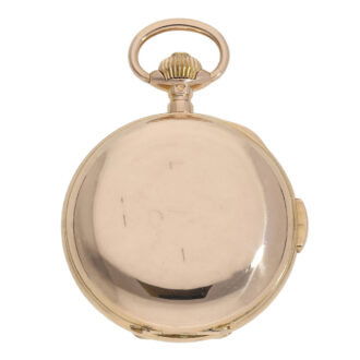 Swiss rose gold repeating Jacquemart figure automaton Circa 1889