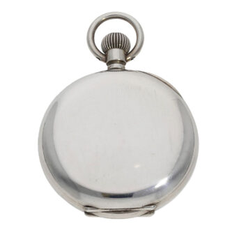 Very rare Swiss silver open faced deck chromometer Circa 1907