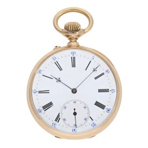 Extremely early Swiss rose gold chronometer Circa 1880