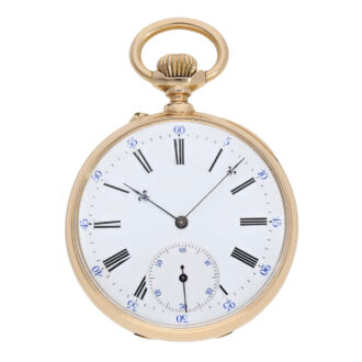 Extremely early Swiss rose gold chronometer Circa 1880