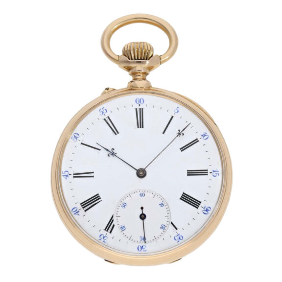 Extremely early Swiss rose gold chronometer Circa 1880
