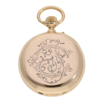 Extremely early Swiss rose gold chronometer Circa 1880