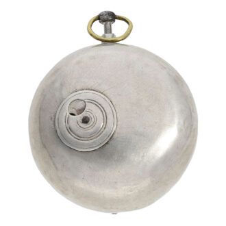 One of the earliest English silver verge automatons circa 1700