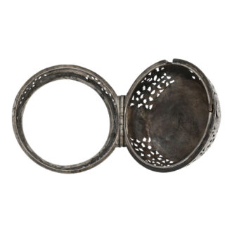 English silver pair cased single-handed verge with alarm Circa 1690