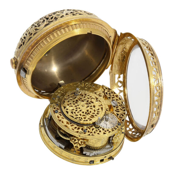 Early Silesian repeating clock watch with self-strike Circa 1700 Early Silesian repeating clock watch with self-strike Circa 1700