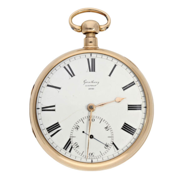 Heavy English rose gold repeating chronometer Circa 1814