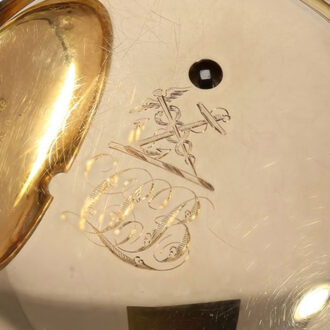 Heavy English rose gold repeating chronometer Circa 1814
