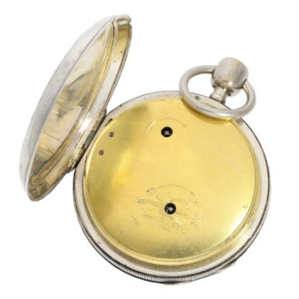 French silver repeating musical cylinder watch Circa 1817-1824