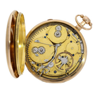 Historically interesting Swiss rose gold repeating musical watch Circa 1820 Historically interesting Swiss rose gold repeating musical watch Circa 1820
