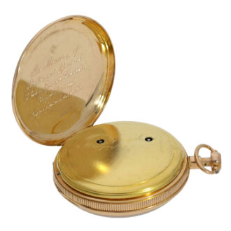 Historically interesting Swiss rose gold repeating musical watch Circa 1820 Historically interesting Swiss rose gold repeating musical watch Circa 1820